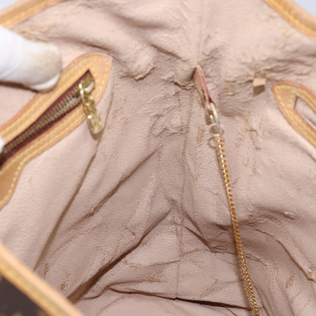 LOUIS VUITTON Monogram Bucket GM Shoulder Bag M42236 LV Auth th6298