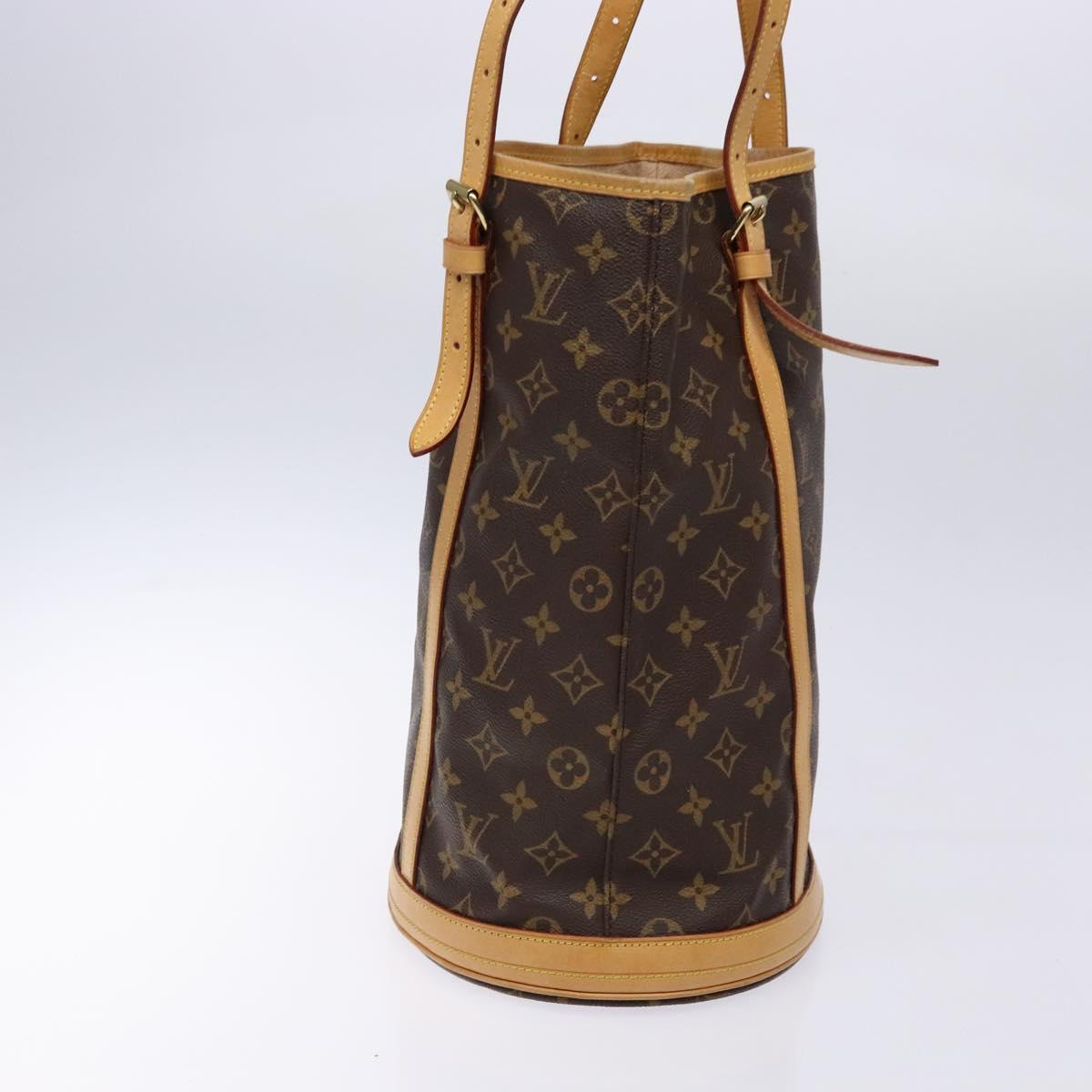 LOUIS VUITTON Monogram Bucket GM Shoulder Bag M42236 LV Auth th6298