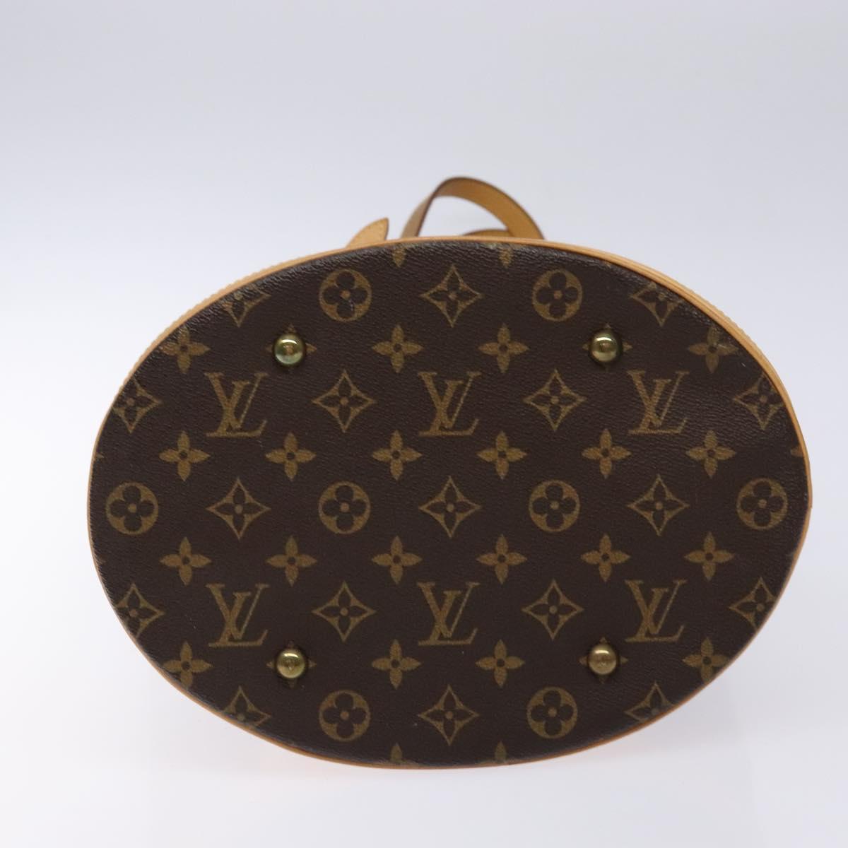 LOUIS VUITTON Monogram Bucket GM Shoulder Bag M42236 LV Auth th6298