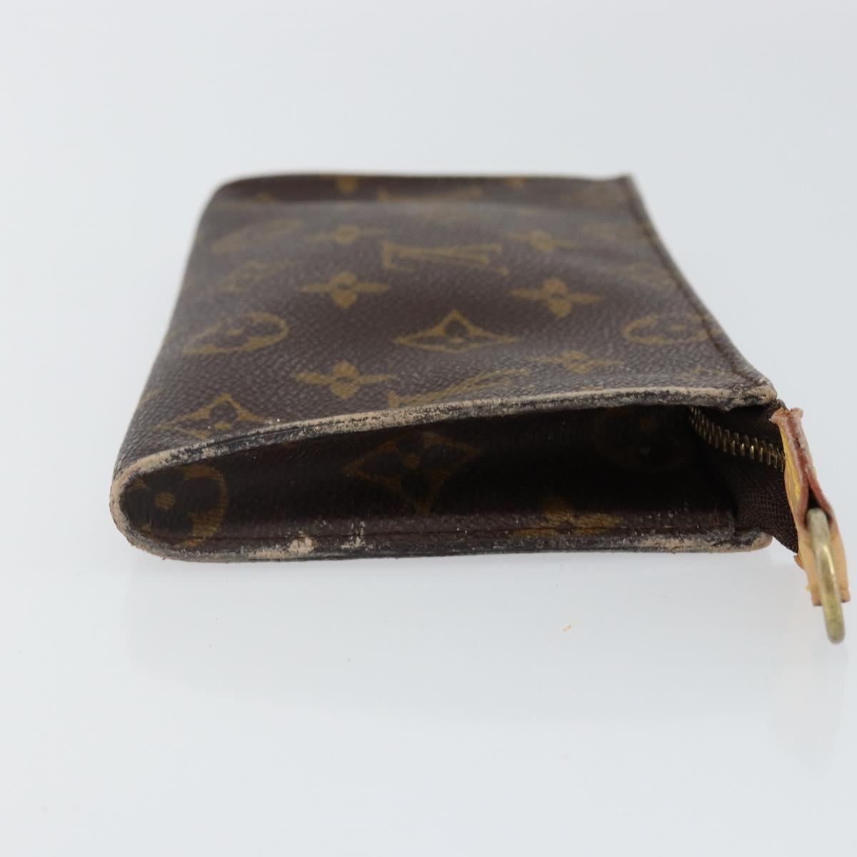 LOUIS VUITTON Monogram Bucket GM Accessory Pouch LV Auth th6315