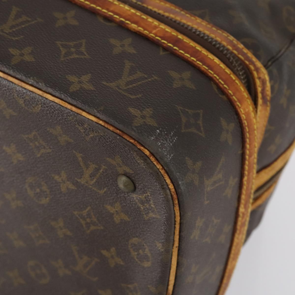 LOUIS VUITTON Monogram Sac Sports Boston Bag M41444 LV Auth th6318