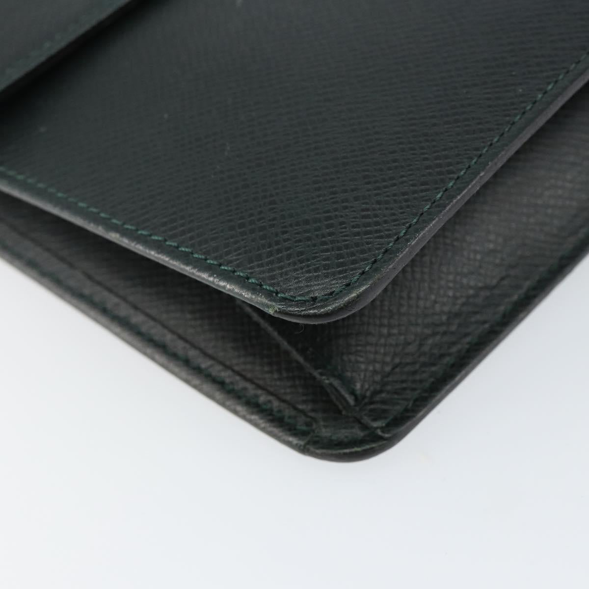 LOUIS VUITTON Taiga Pochette Kourad Clutch Bag Epicea M30194 LV Auth th6319