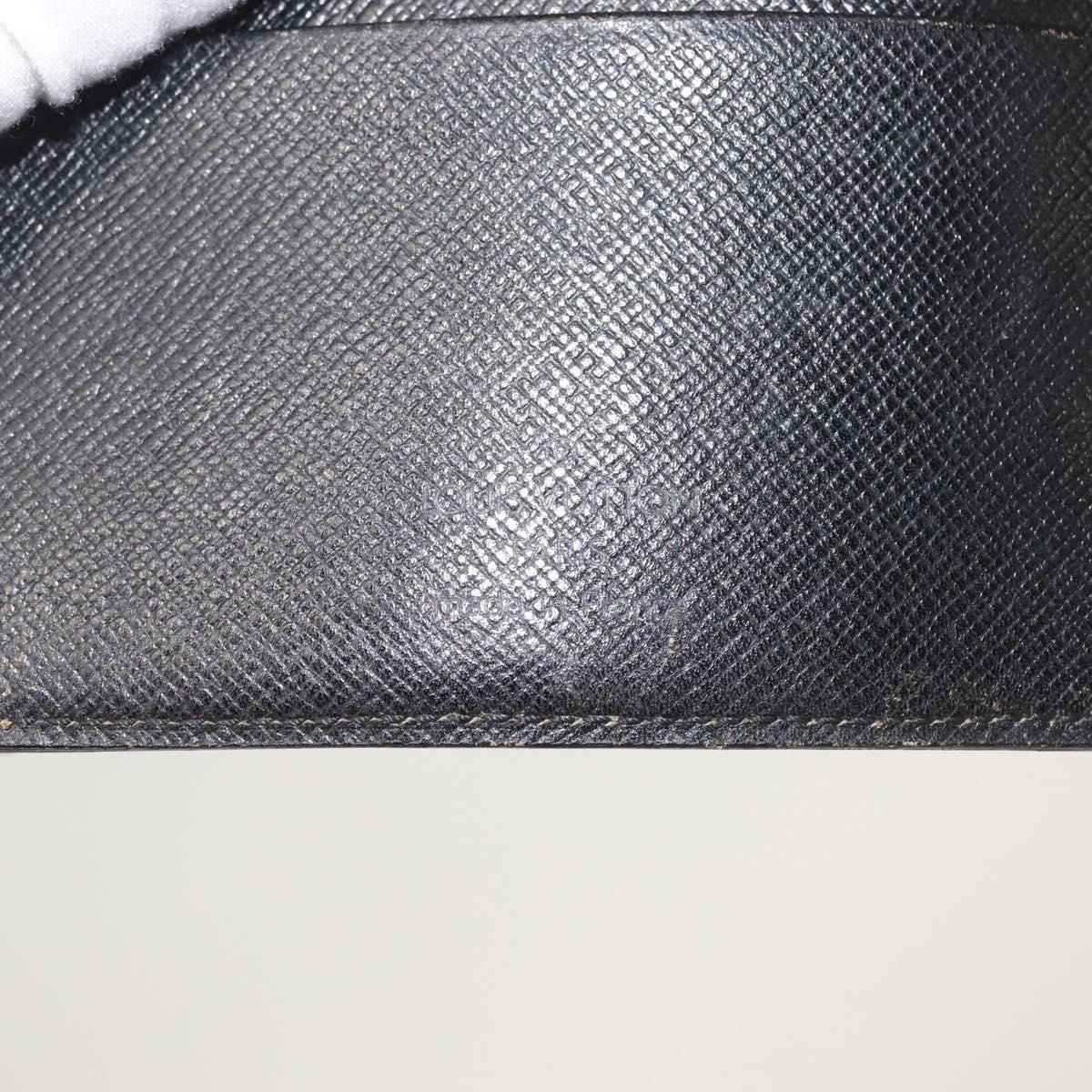 LOUIS VUITTON Epi Agenda MM Day Planner Cover Black R20042 LV Auth th6334