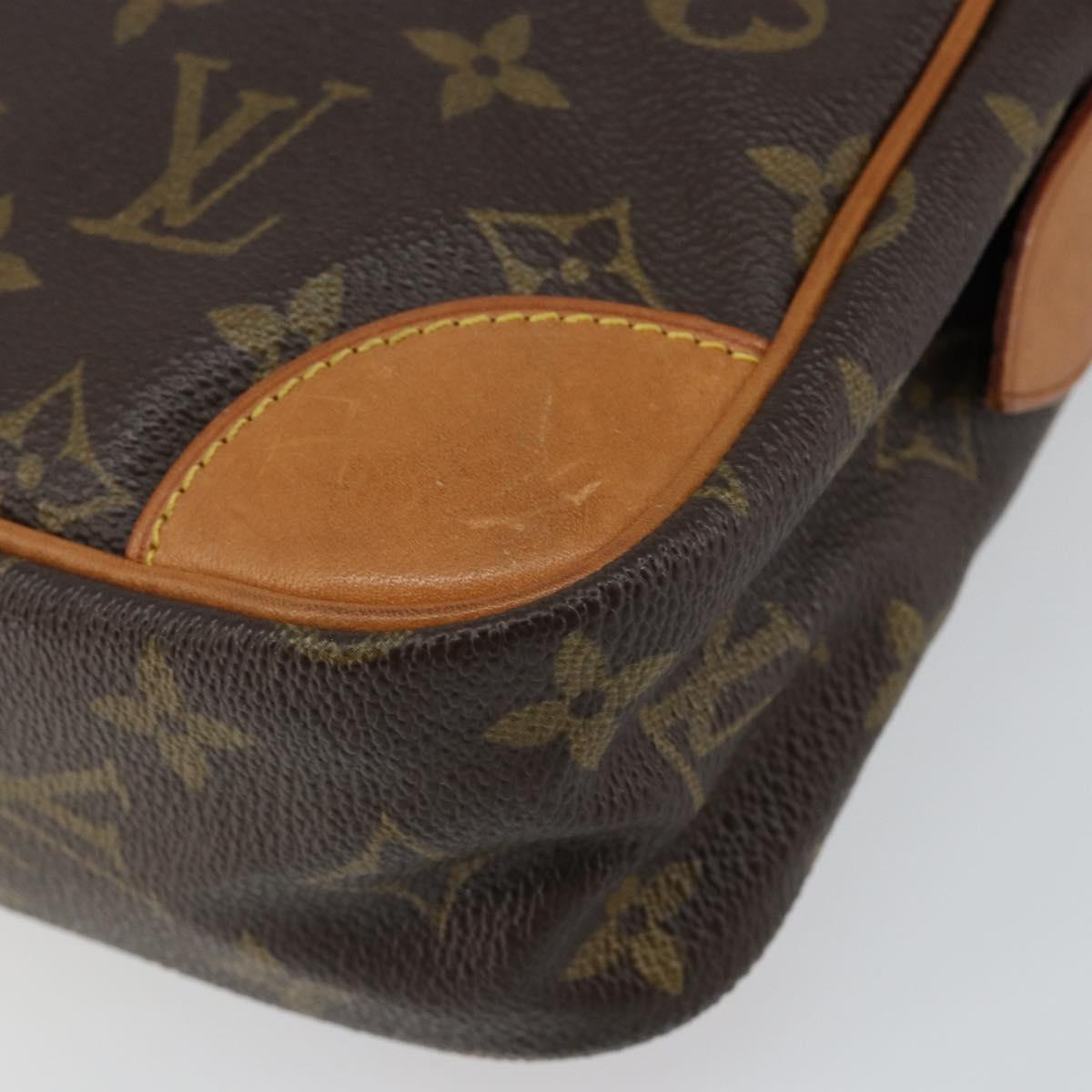 LOUIS VUITTON Monogram Compiegne 28 Clutch Bag M51845 LV Auth th6336
