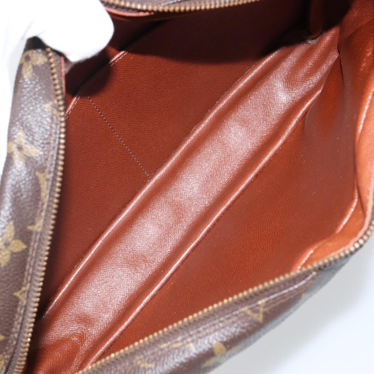 LOUIS VUITTON Monogram Compiegne 28 Clutch Bag M51845 LV Auth th6336