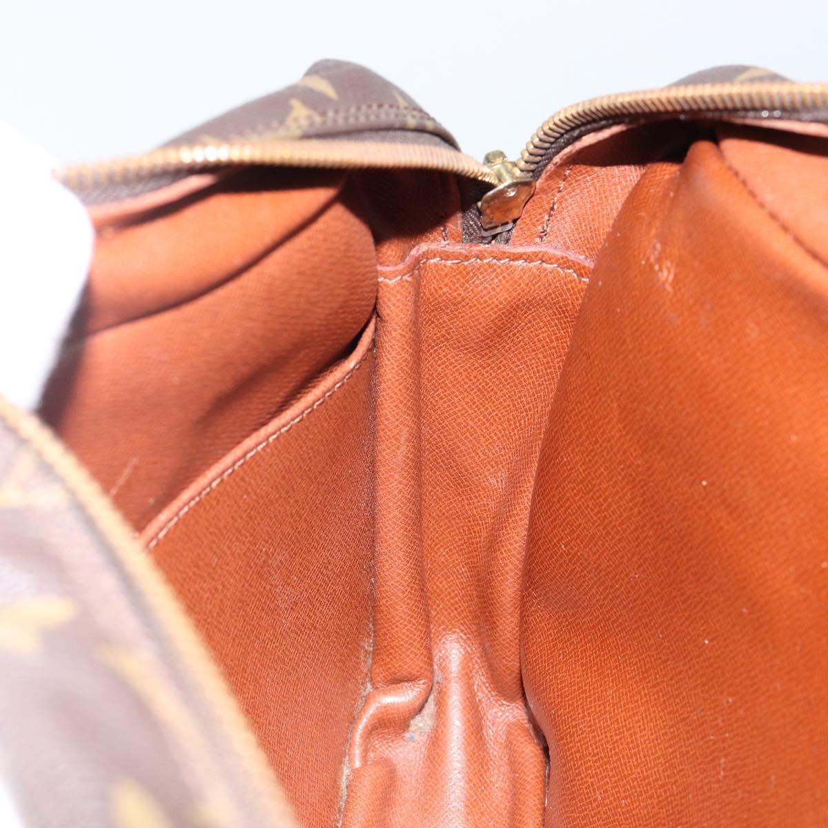 LOUIS VUITTON Monogram Compiegne 28 Clutch Bag M51845 LV Auth th6336