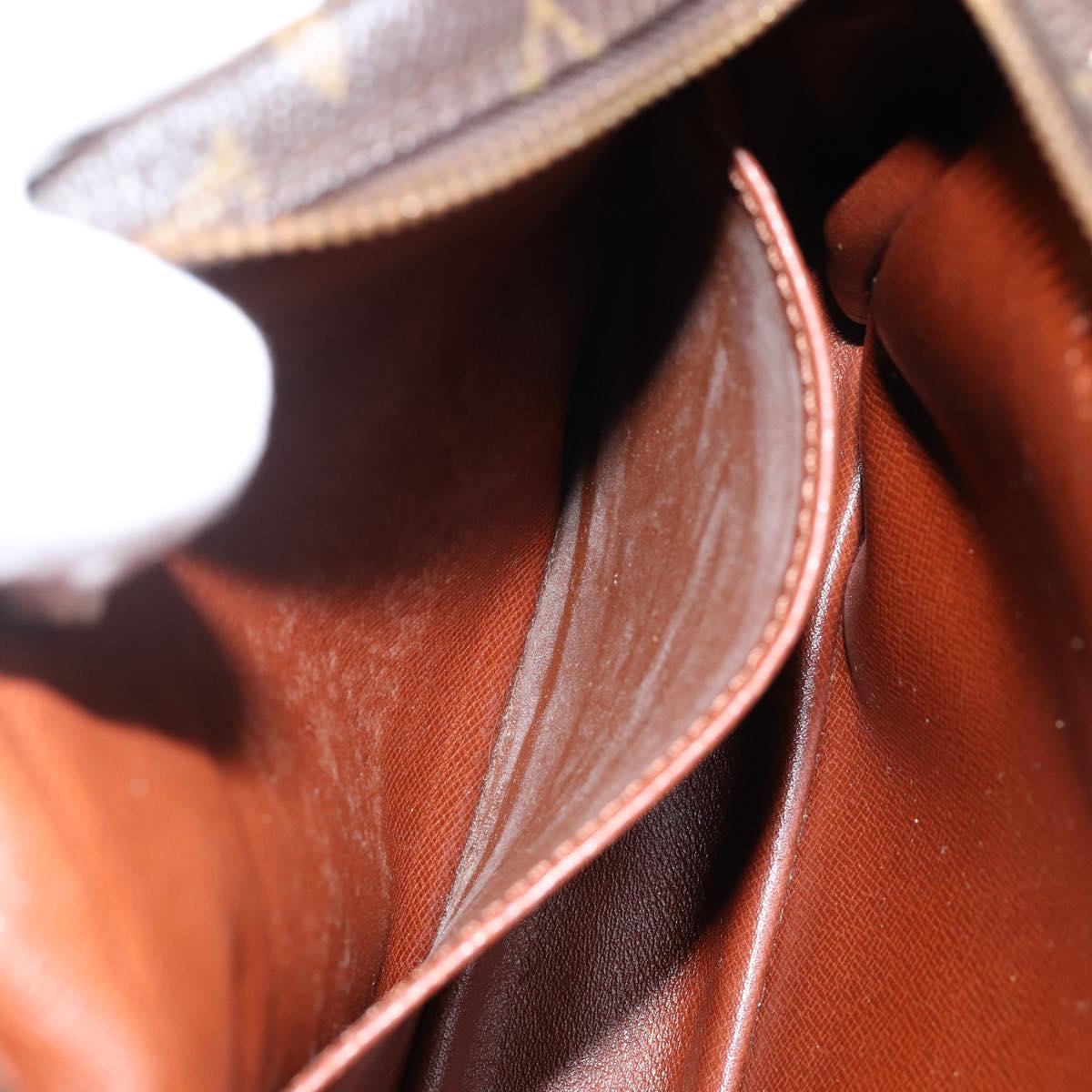 LOUIS VUITTON Monogram Compiegne 28 Clutch Bag M51845 LV Auth th6336