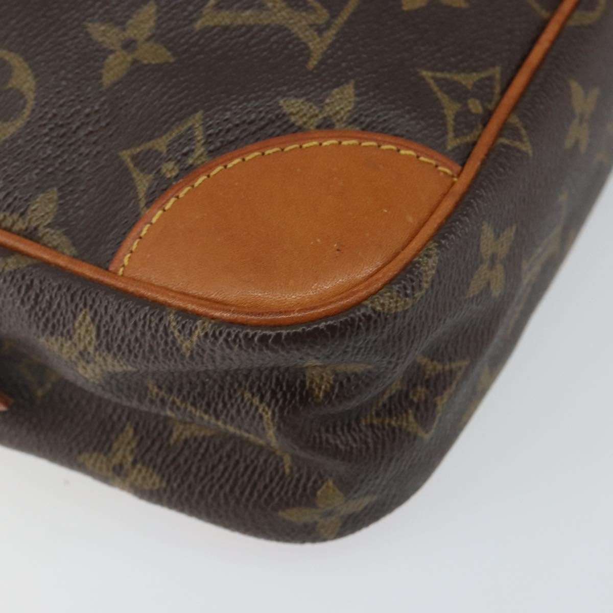 LOUIS VUITTON Monogram Compiegne 28 Clutch Bag M51845 LV Auth th6336
