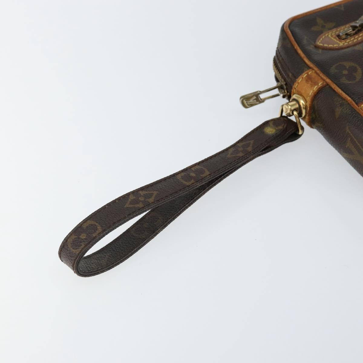 LOUIS VUITTON Monogram Marly Dragonne GM Clutch Bag M51825 LV Auth th6337