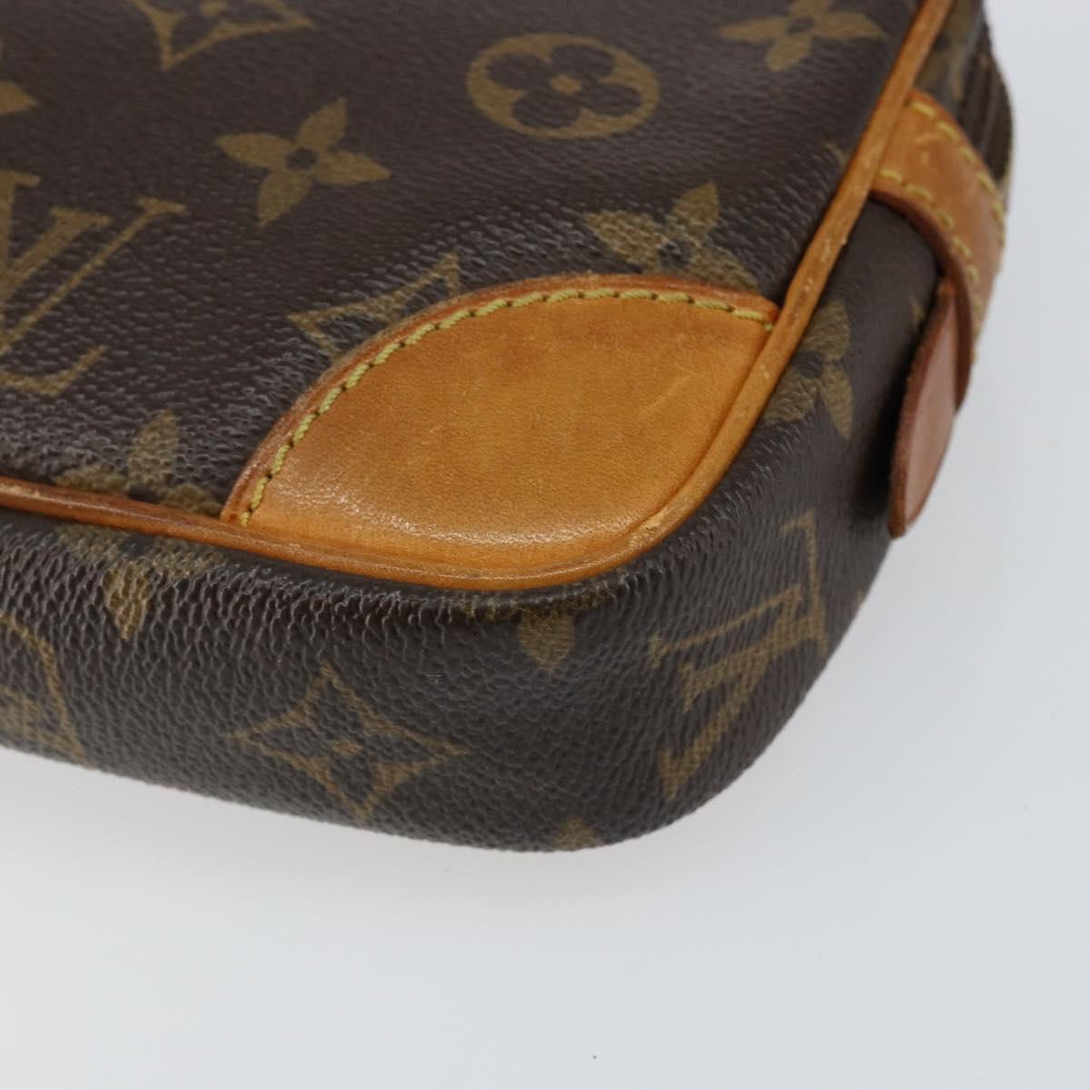 LOUIS VUITTON Monogram Marly Dragonne PM Clutch Bag M51827 LV Auth th6338
