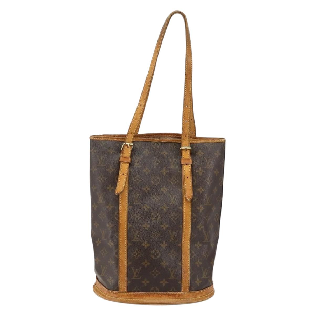 LOUIS VUITTON Monogram Bucket GM Shoulder Bag M42236 LV Auth th6339