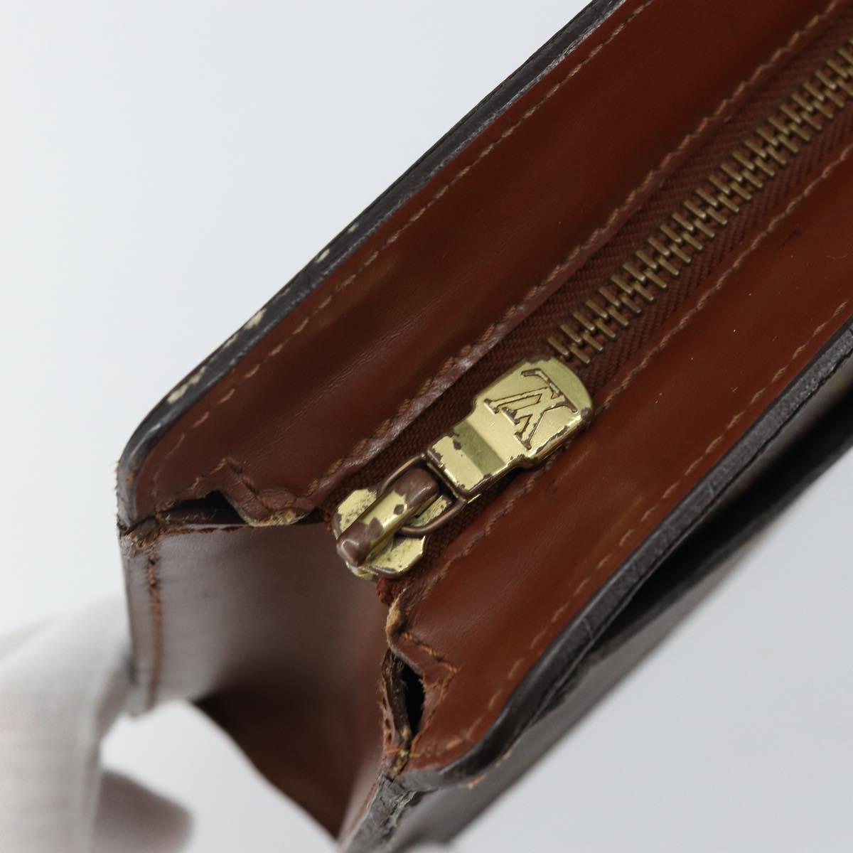 LOUIS VUITTON Monogram Pochette Homme Clutch Bag M51795 LV Auth th6341