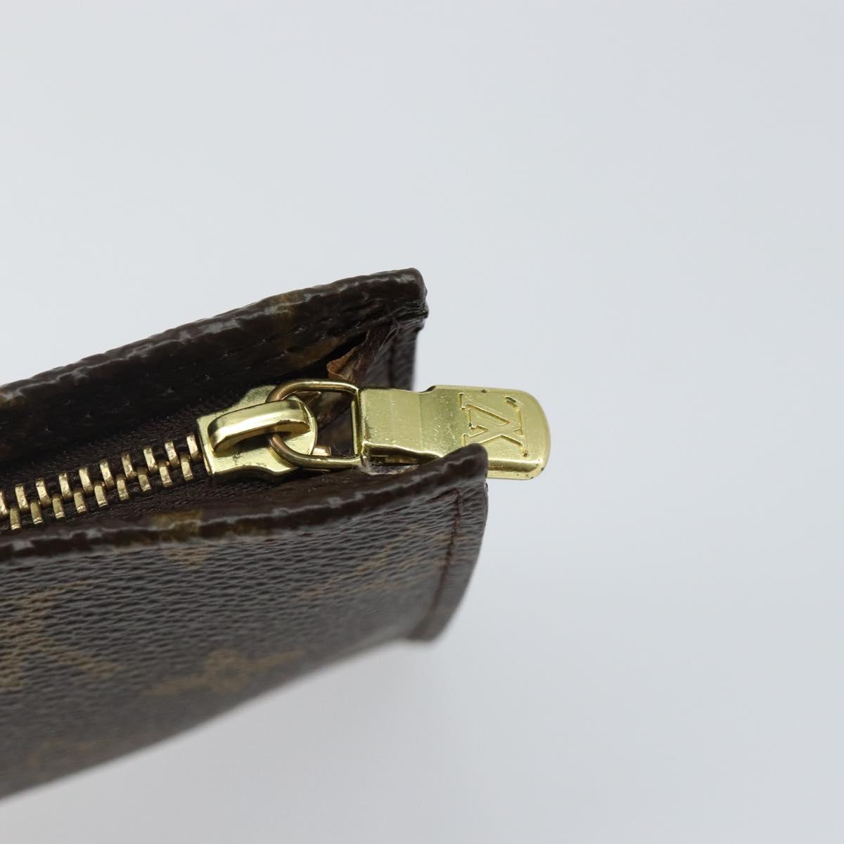 LOUIS VUITTON Monogram Bucket PM Accessory Pouch LV Auth th6342