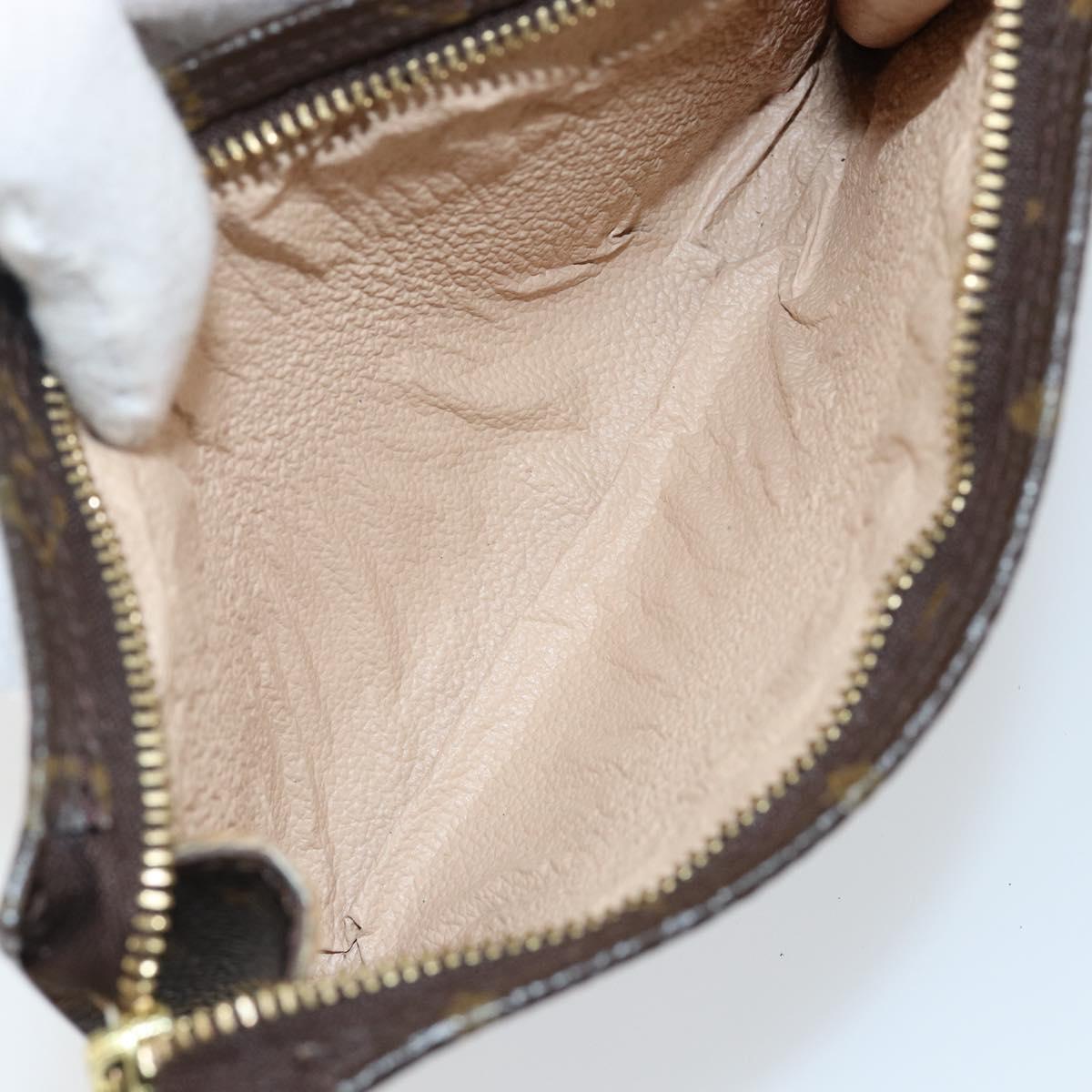 LOUIS VUITTON Monogram Bucket PM Accessory Pouch LV Auth th6342