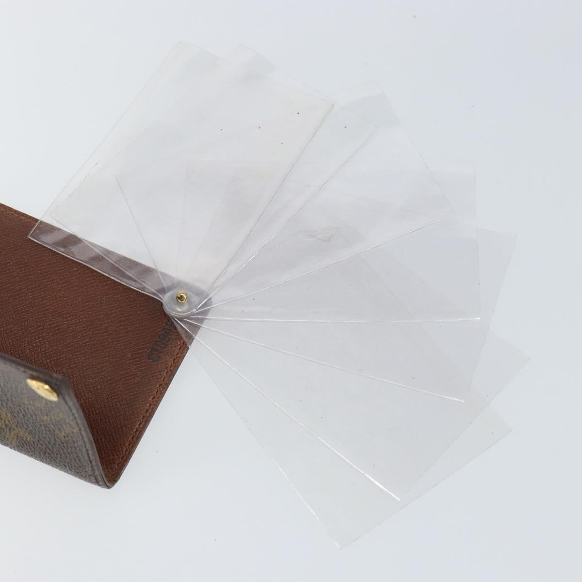 LOUIS VUITTON Monogram Porto Cartes Crdit Pression Card Case M60937 Auth th6343