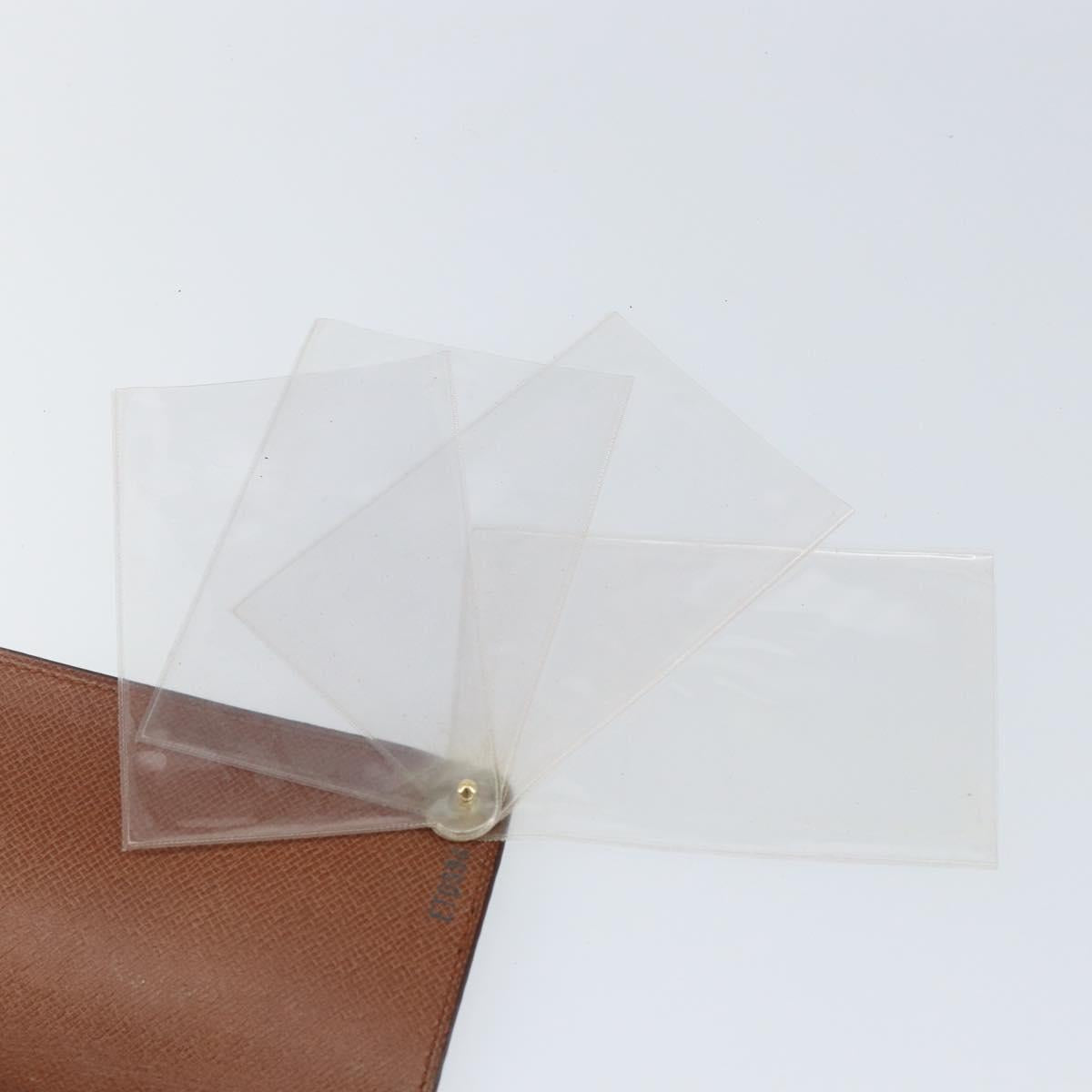 LOUIS VUITTON Monogram Porto Cartes Crdit Pression Card Case M60937 Auth th6344