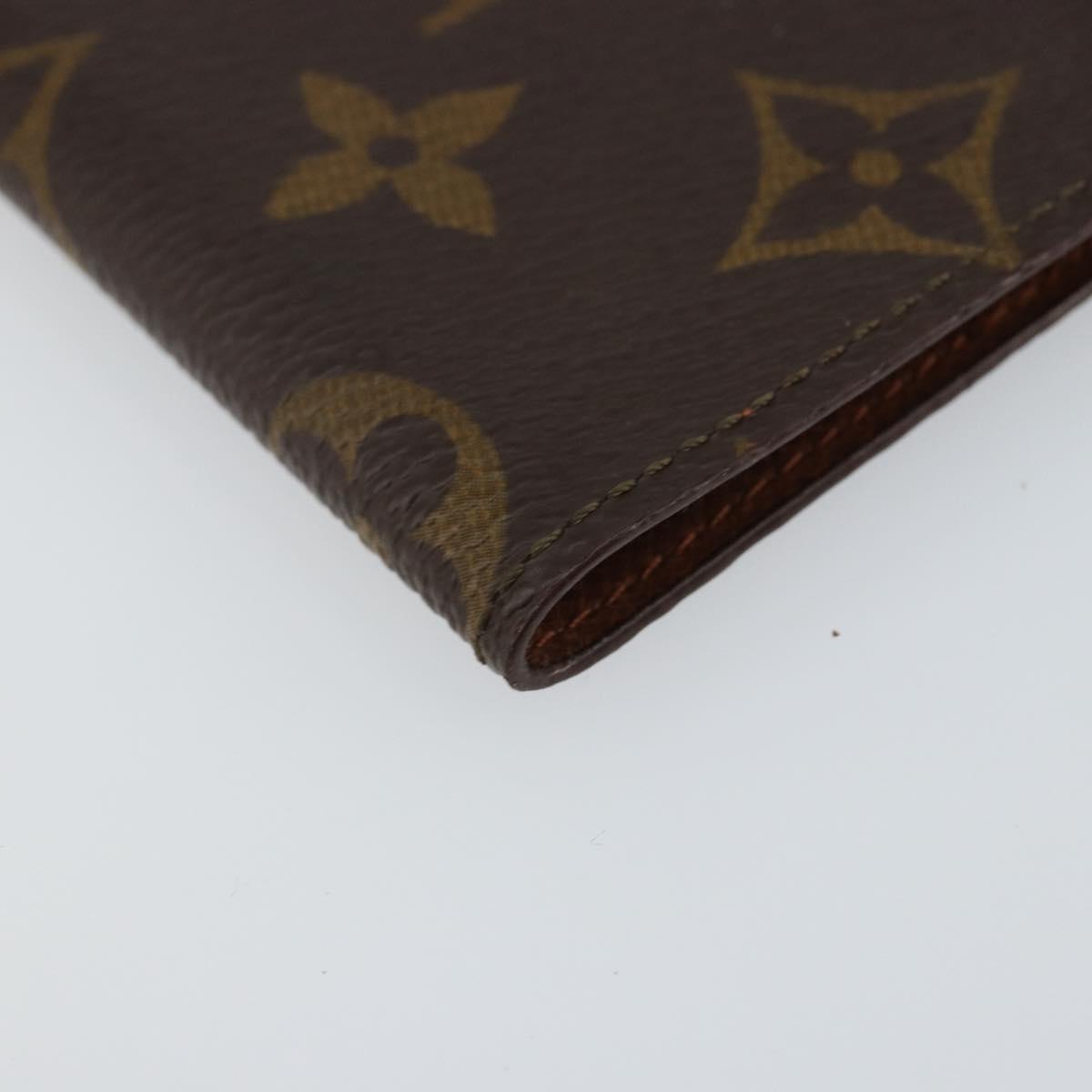 LOUIS VUITTON Monogram Porto Cartes Crdit Pression Card Case M60937 Auth th6344