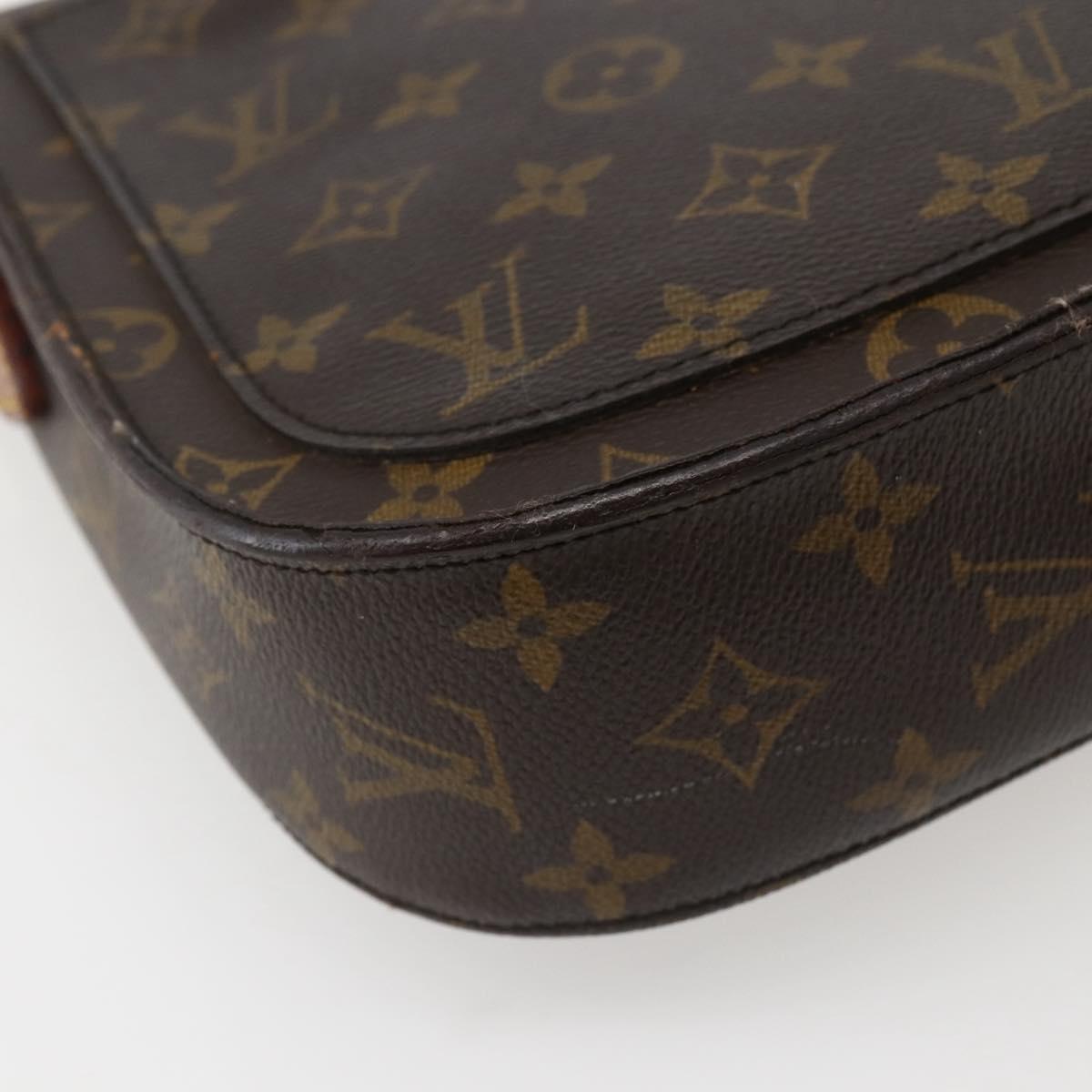 LOUIS VUITTON Monogram Saint Cloud GM Shoulder Bag M51242 LV Auth th6351