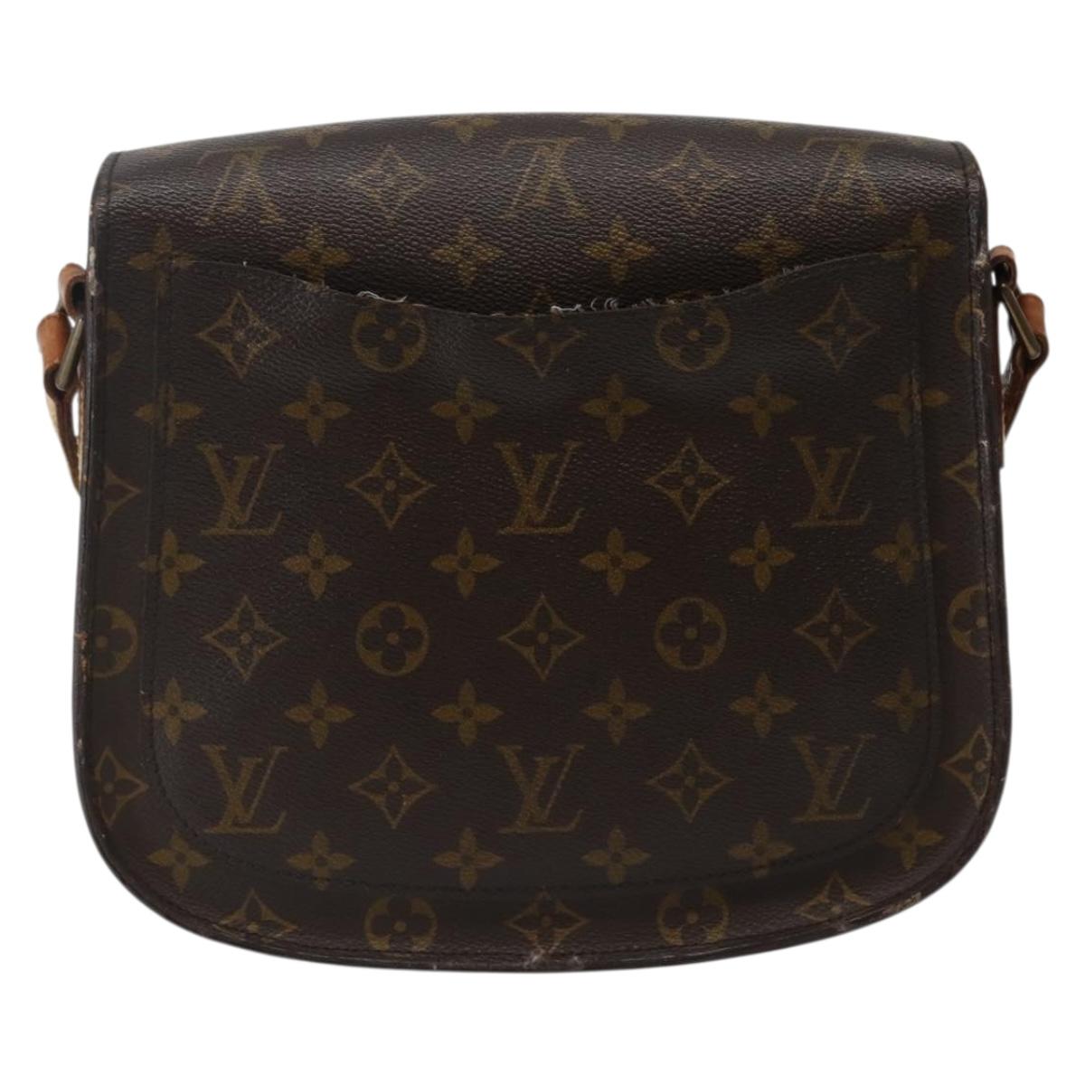 LOUIS VUITTON Monogram Saint Cloud GM Shoulder Bag M51242 LV Auth th6351