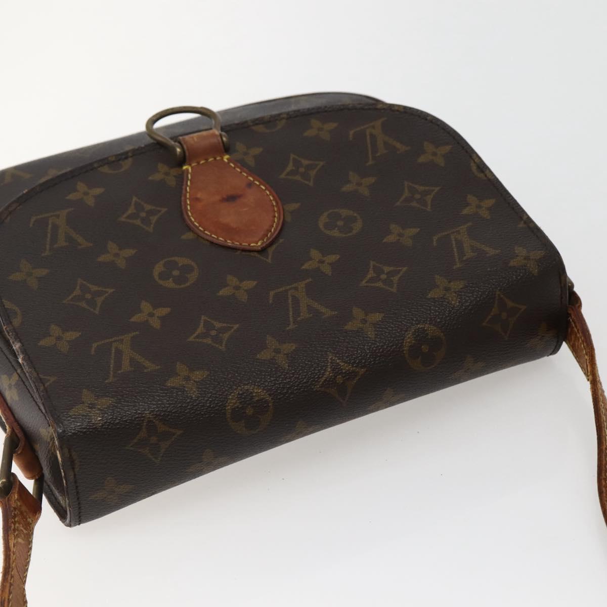 LOUIS VUITTON Monogram Saint Cloud GM Shoulder Bag M51242 LV Auth th6351
