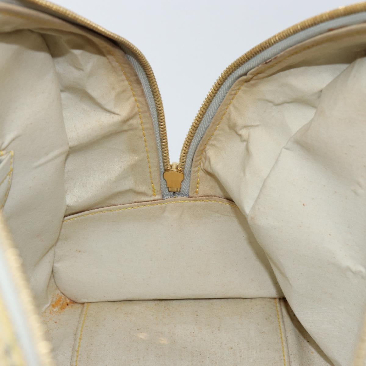 LOUIS VUITTON Monogram Mini Marie Hand Bag Blue M92003 LV Auth th6363