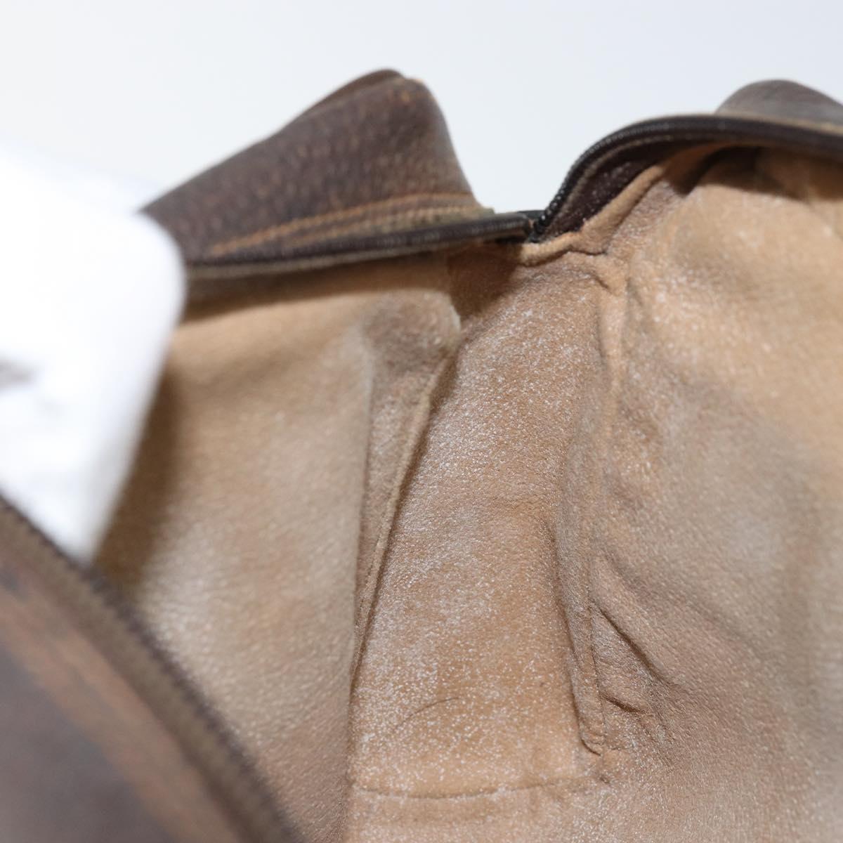 GUCCI GG Supreme Web Sherry Line Clutch Bag PVC Beige Red 75 01 012 Auth th6368