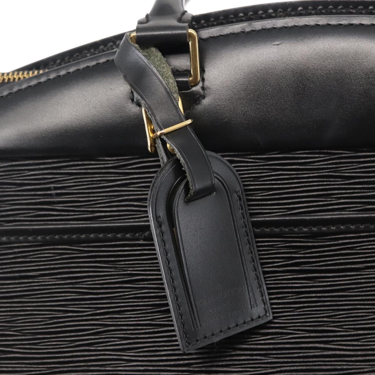 LOUIS VUITTON Epi Riviera Hand Bag Noir Black M48182 LV Auth th6373