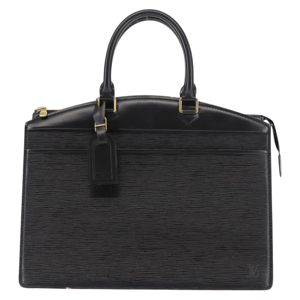 LOUIS VUITTON Epi Riviera Hand Bag Noir Black M48182 LV Auth th6373