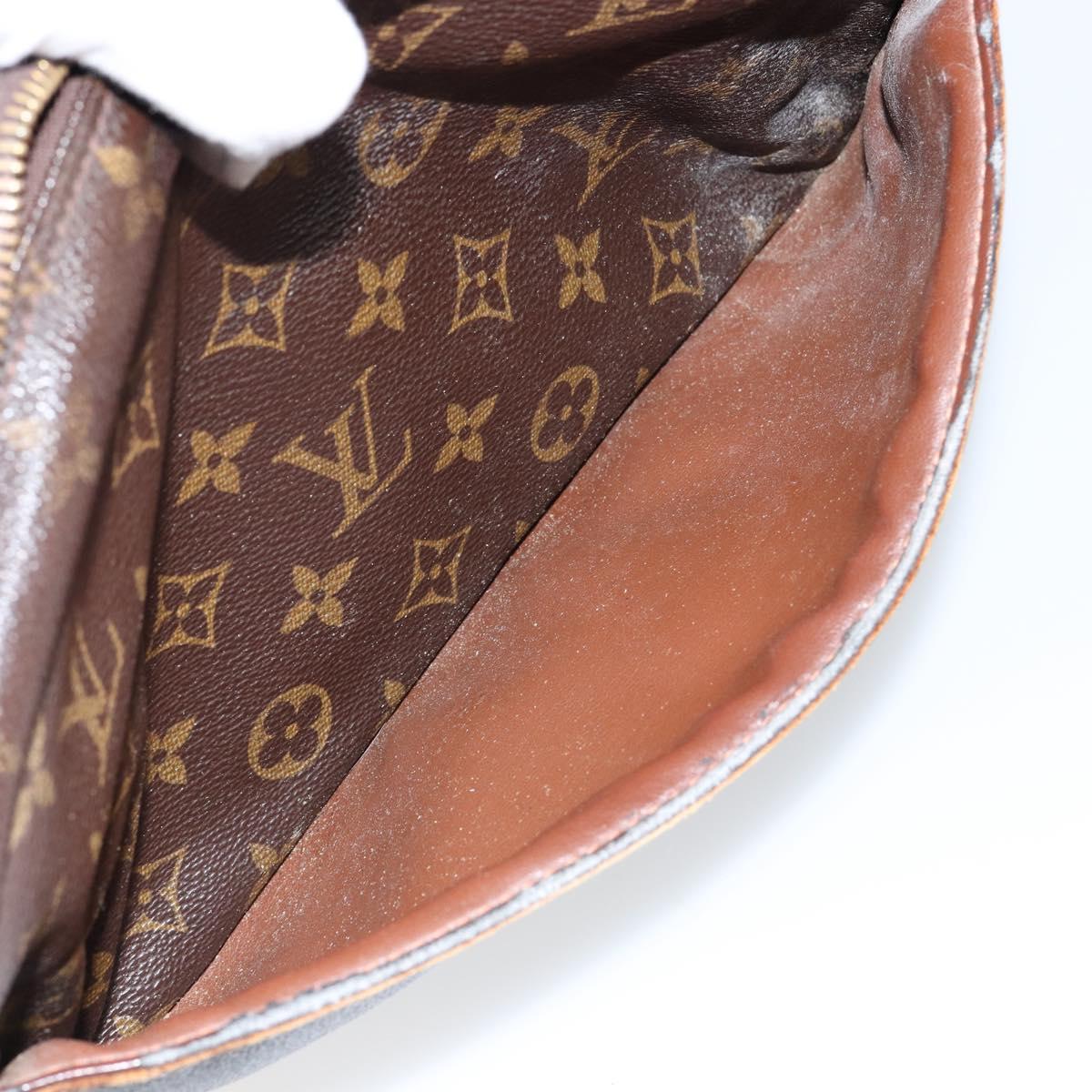 LOUIS VUITTON Monogram Compiegne 28 Clutch Bag M51845 LV Auth th6374