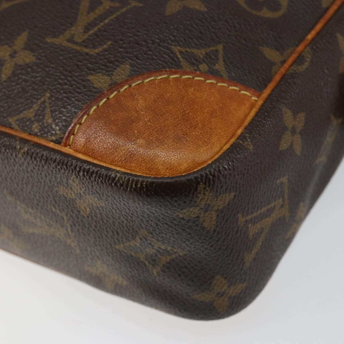 LOUIS VUITTON Monogram Compiegne 28 Clutch Bag M51845 LV Auth th6374
