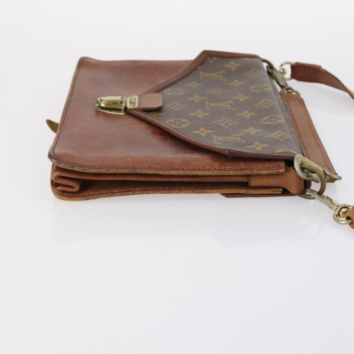 LOUIS VUITTON Monogram Sac Biface Hand Bag 2way M51310 LV Auth th6376
