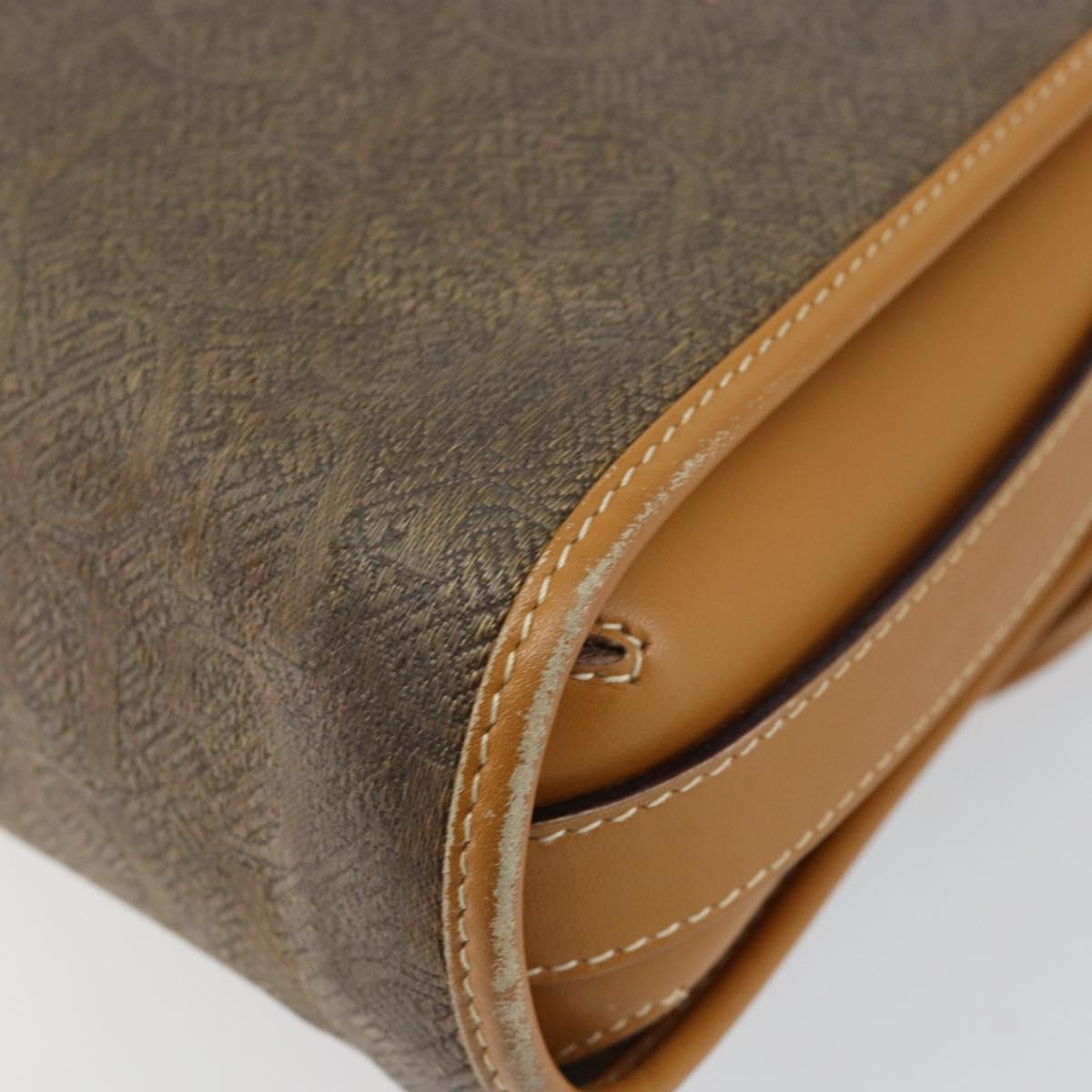 GUCCI Shoulder Bag Canvas Leather Beige Gold 001 14 0712 Auth th6380