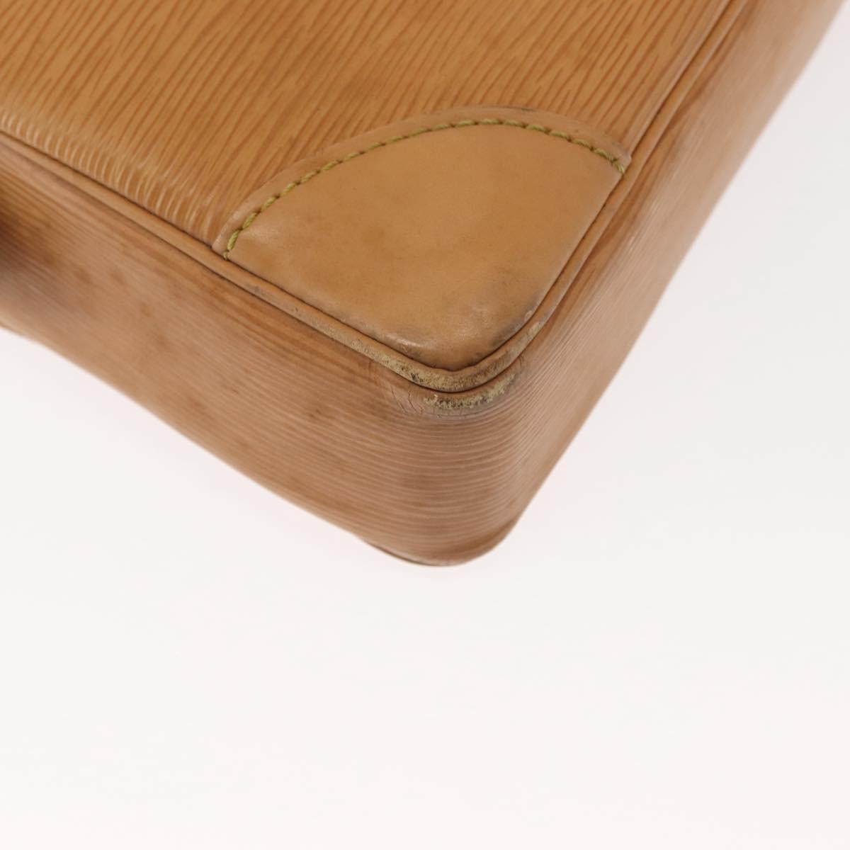 LOUIS VUITTON Epi Porte Documents Voyage Business Bag Beige M54476 Auth th6381