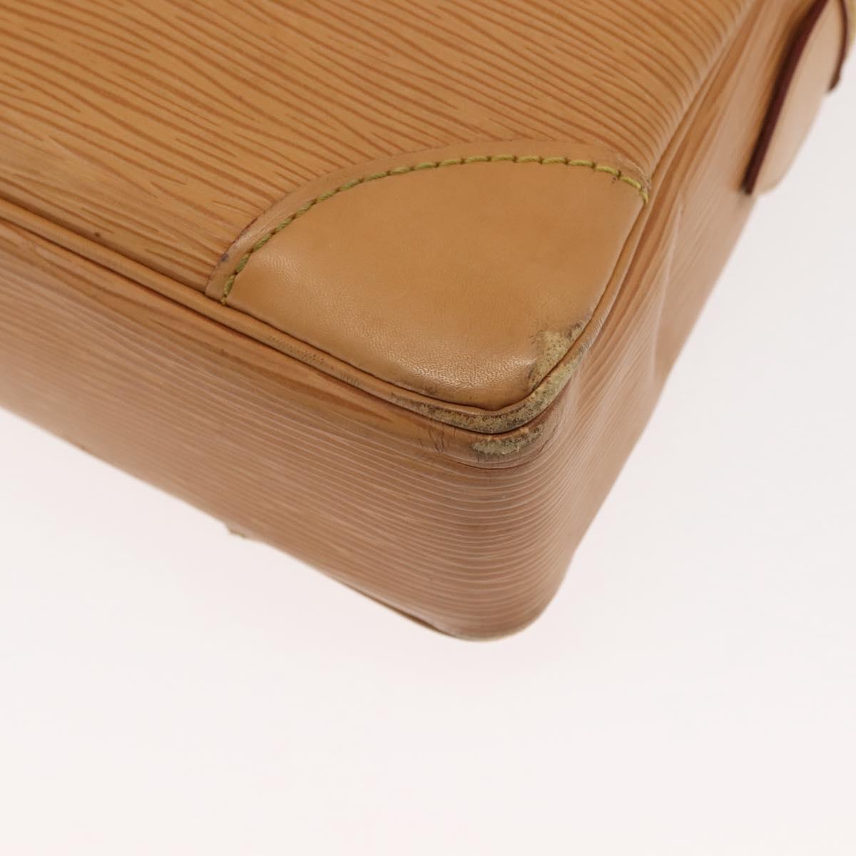 LOUIS VUITTON Epi Porte Documents Voyage Business Bag Beige M54476 Auth th6381