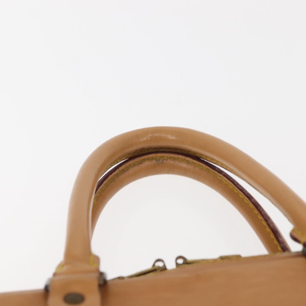 LOUIS VUITTON Epi Porte Documents Voyage Business Bag Beige M54476 Auth th6381