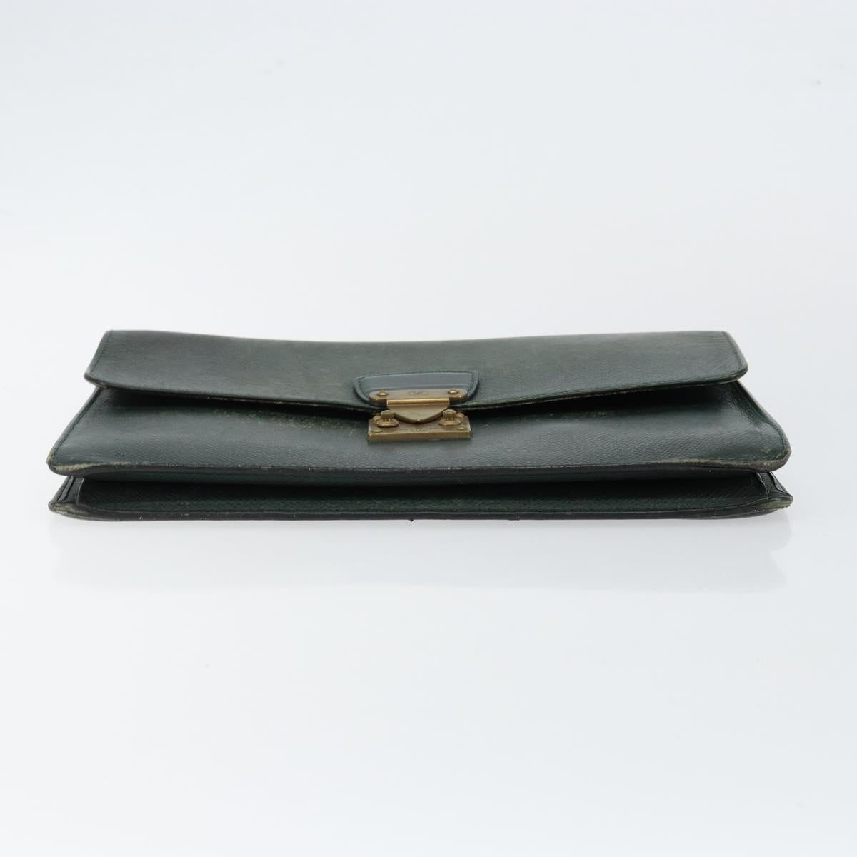 LOUIS VUITTON Taiga Pochette Kourad Clutch Bag Epicea M30194 LV Auth th6383