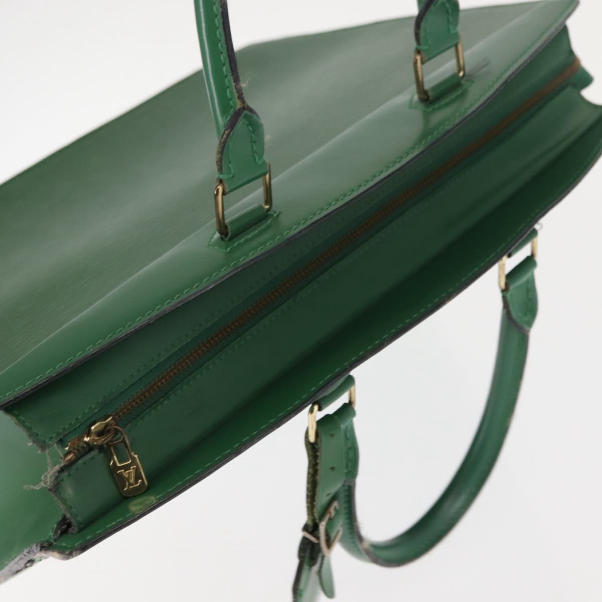 LOUIS VUITTON Epi Riviera Hand Bag Green M48184 LV Auth th6387
