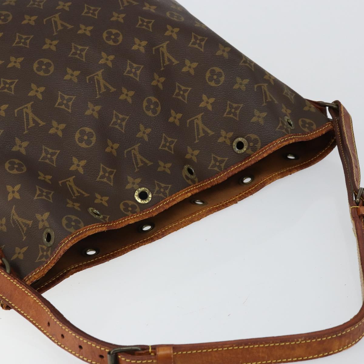 LOUIS VUITTON Monogram Noe Shoulder Bag M42224 LV Auth th6388