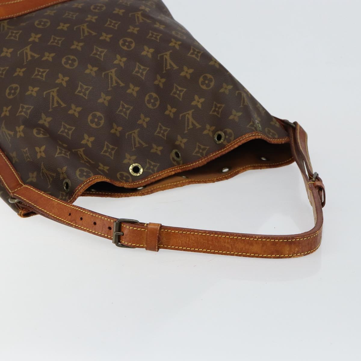 LOUIS VUITTON Monogram Noe Shoulder Bag M42224 LV Auth th6388