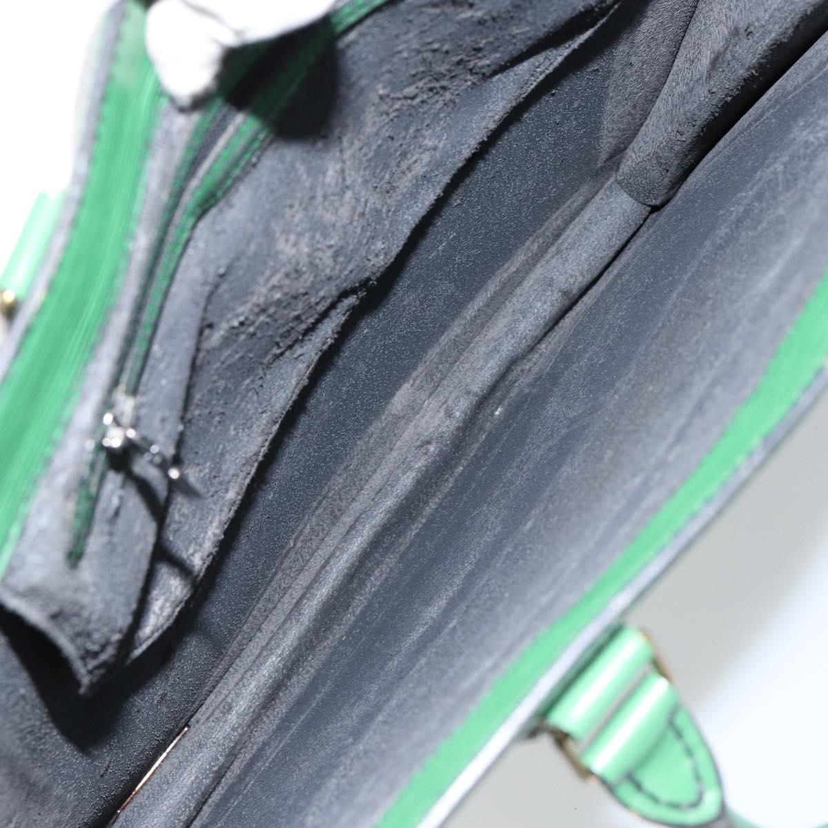 LOUIS VUITTON Epi Sac Plat Hand Bag Green M59084 LV Auth th6389