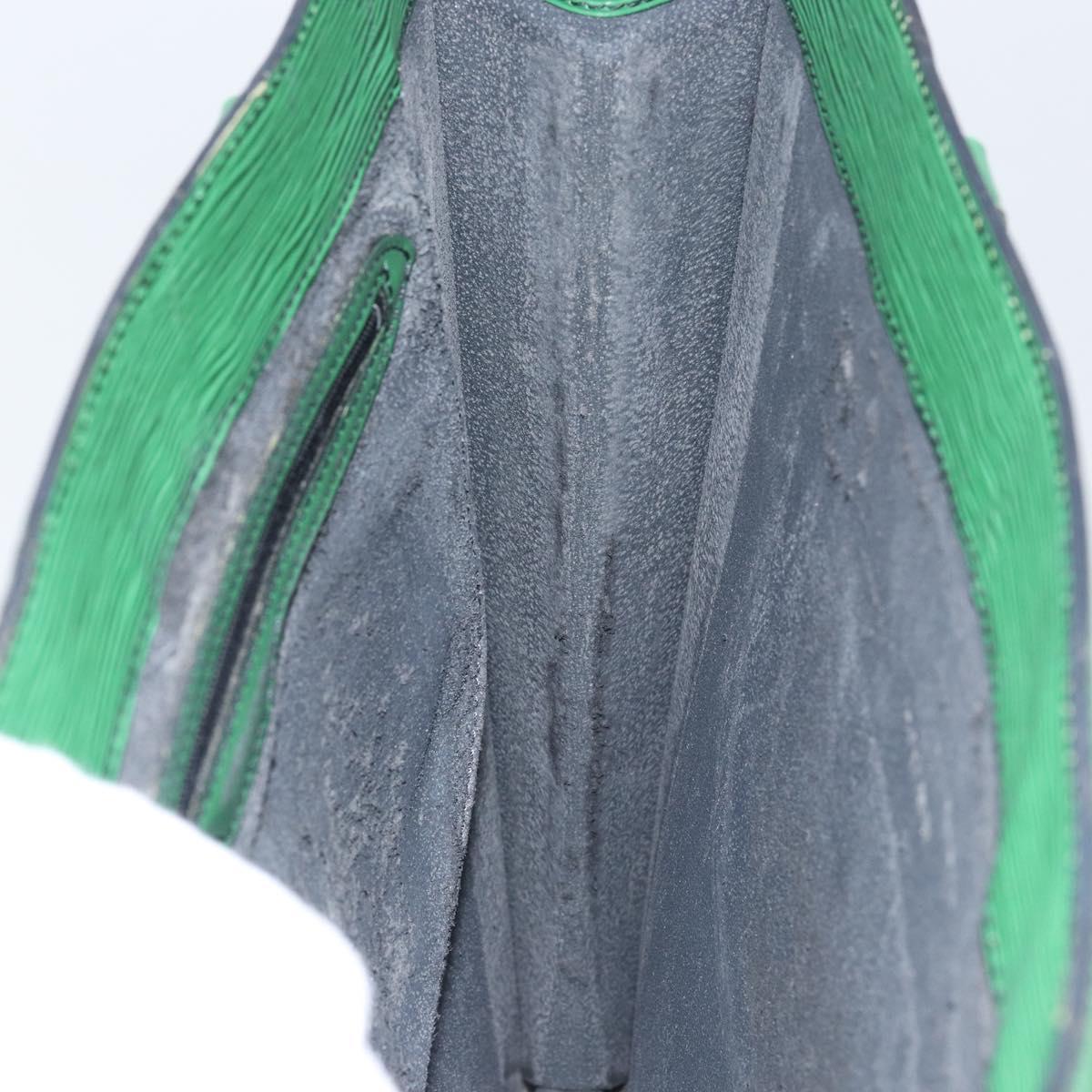 LOUIS VUITTON Epi Sac Plat Hand Bag Green M59084 LV Auth th6389