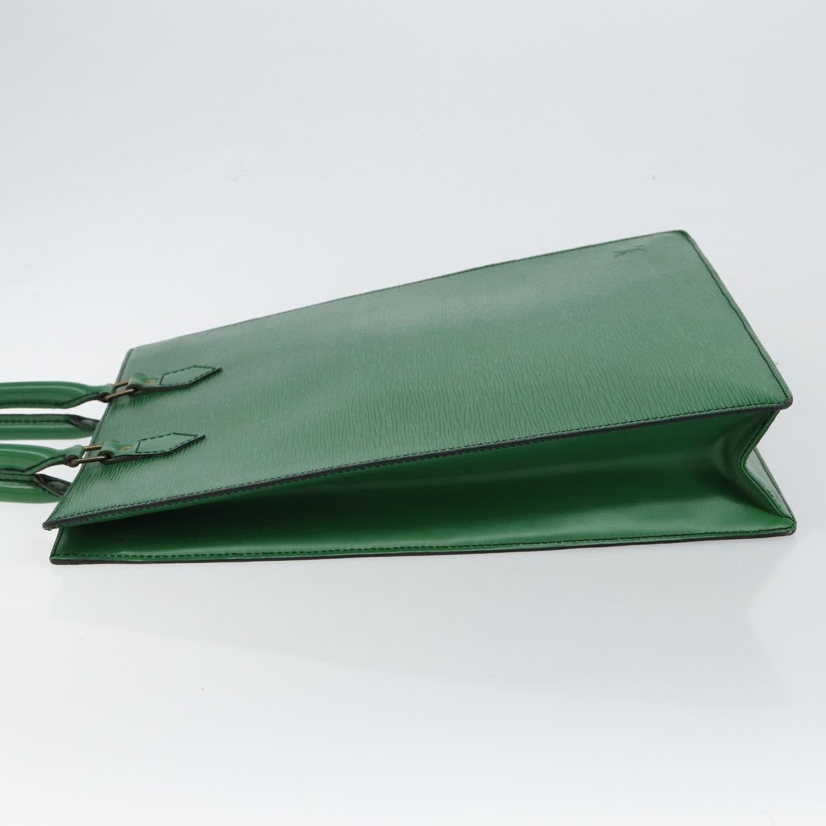 LOUIS VUITTON Epi Sac Plat Hand Bag Green M59084 LV Auth th6389