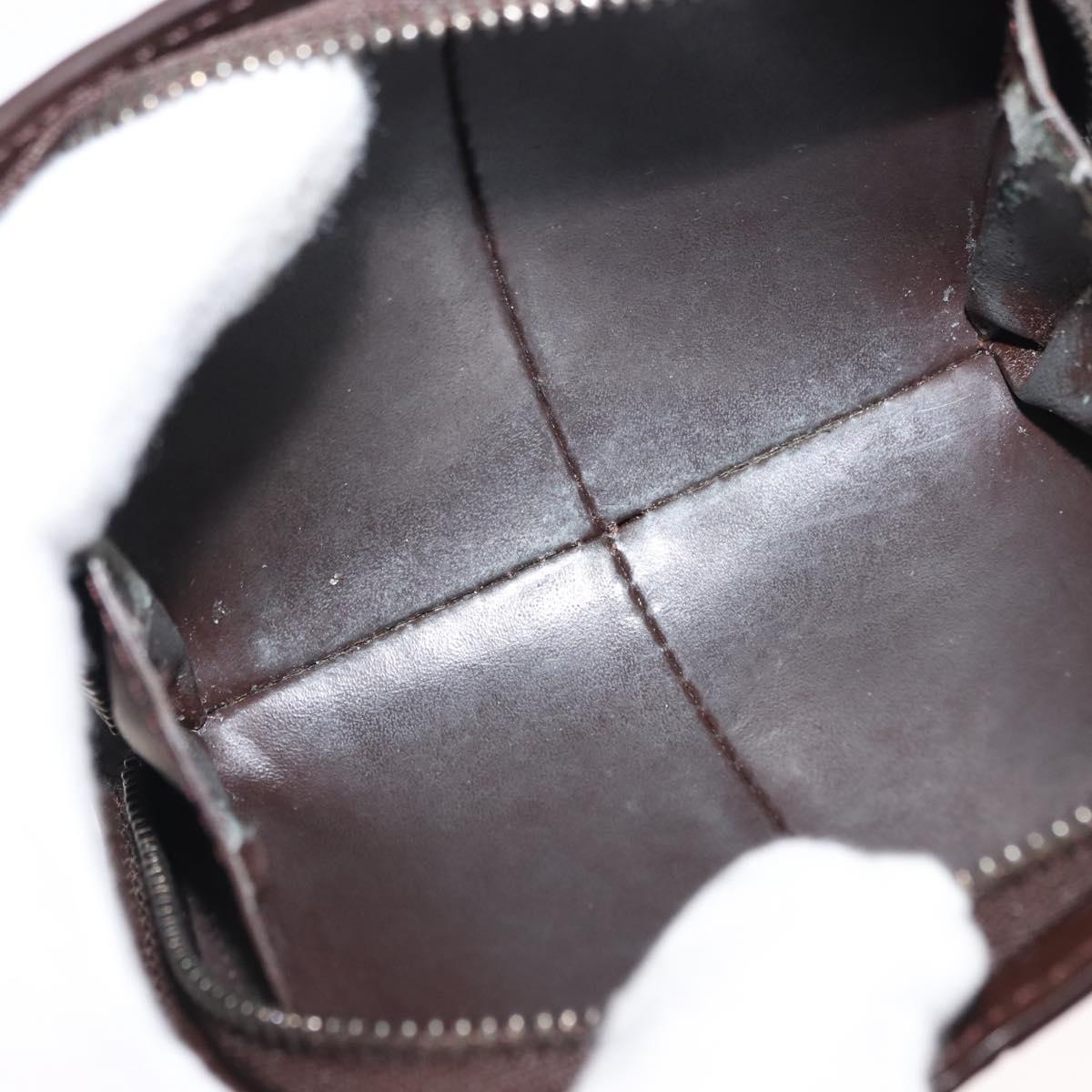 LOUIS VUITTON Epi PortefeuilleZ Coin Purse Brown M6344D LV Auth th6390