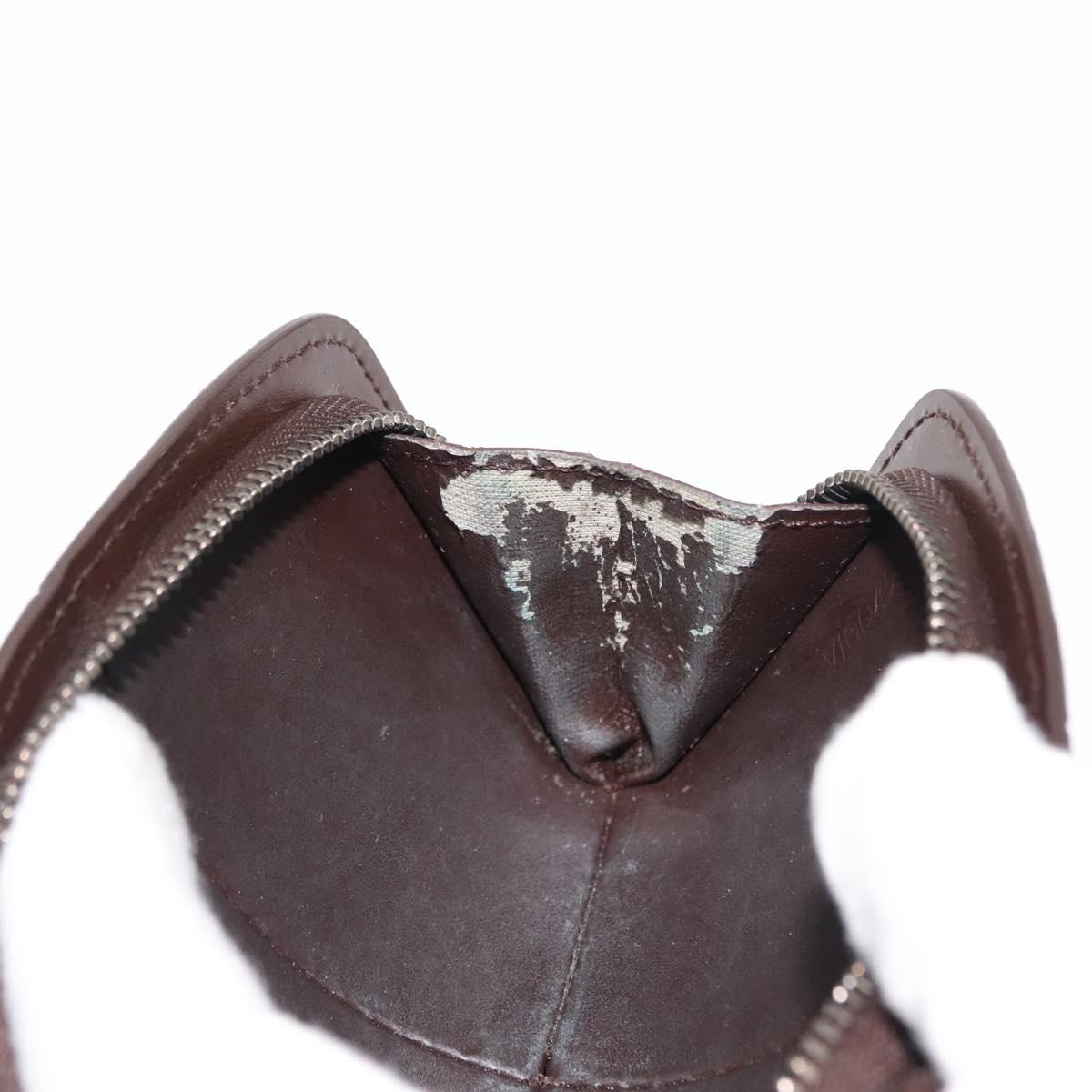 LOUIS VUITTON Epi PortefeuilleZ Coin Purse Brown M6344D LV Auth th6390