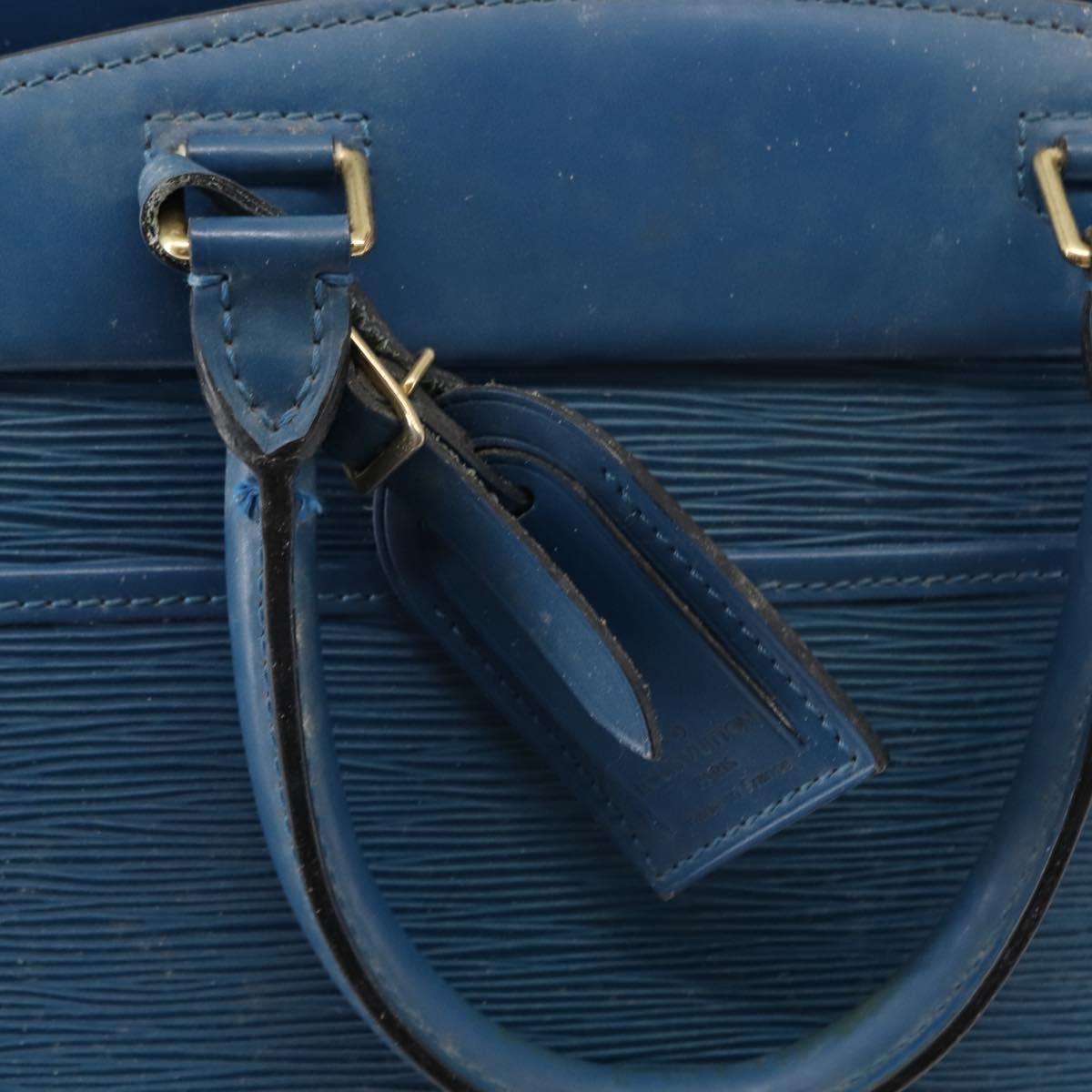 LOUIS VUITTON Epi Riviera Hand Bag Blue M48185 LV Auth th6391