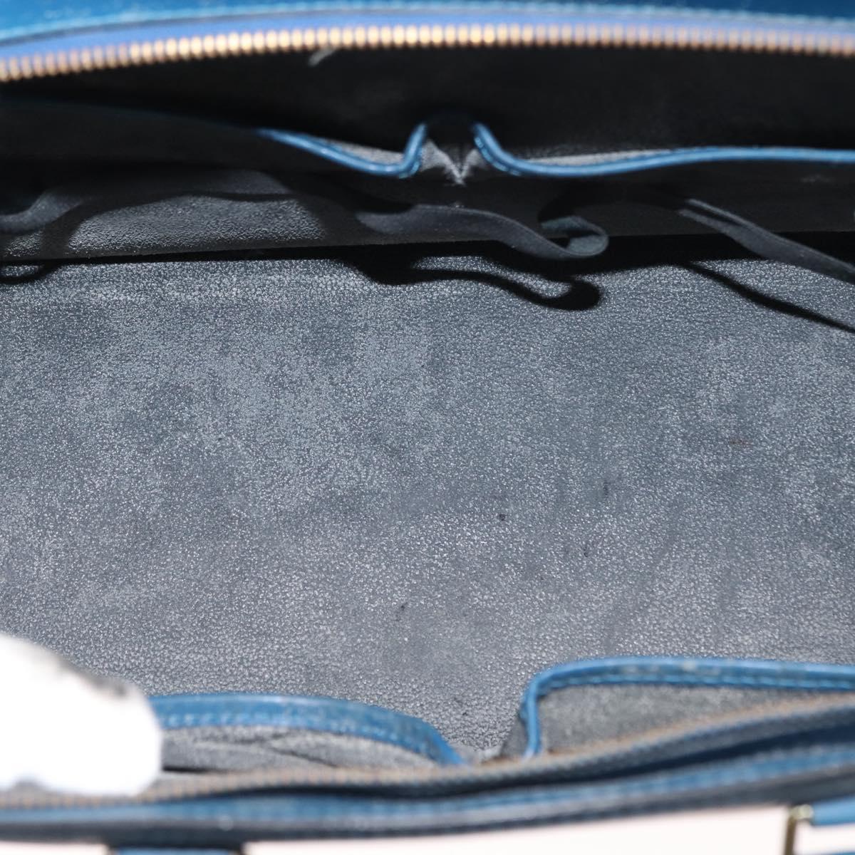 LOUIS VUITTON Epi Riviera Hand Bag Blue M48185 LV Auth th6391