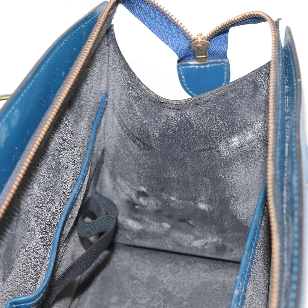 LOUIS VUITTON Epi Riviera Hand Bag Blue M48185 LV Auth th6391