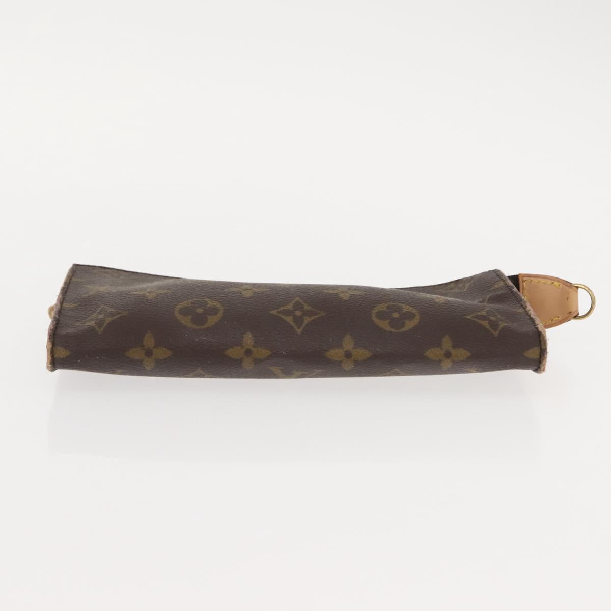 LOUIS VUITTON Monogram Bucket GM Accessory Pouch LV Auth th6393