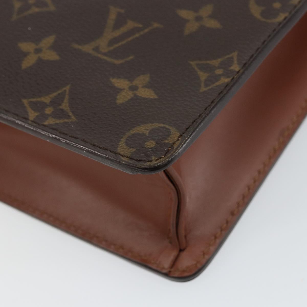 LOUIS VUITTON Monogram Pochette Homme Clutch Bag M51795 LV Auth th6394