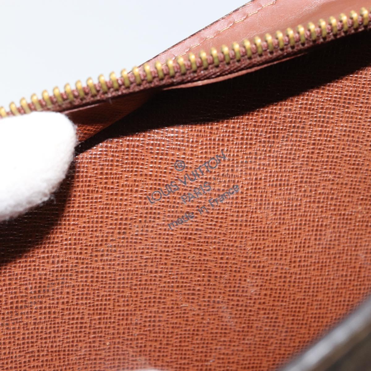 LOUIS VUITTON Monogram Pochette Homme Clutch Bag M51795 LV Auth th6394